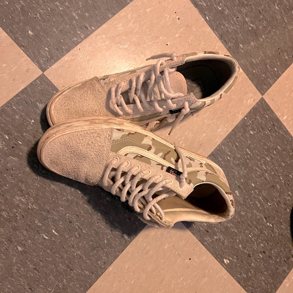 Vans Old Skool Cordura Desert Camo Men's Size 13